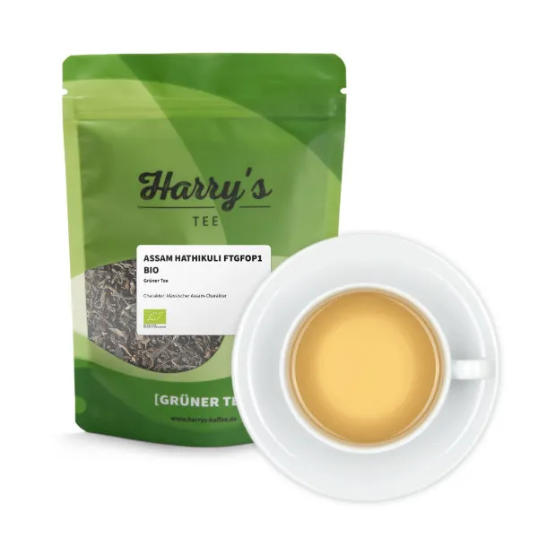 Grüner Tee Assam Hathikuli FTGFOP1 BIO