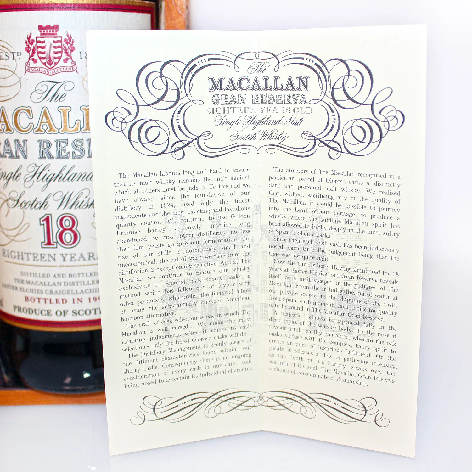 Macallan 1980 18 Years Gran Reserva Single Malt Scotch Whisky – Bild 8