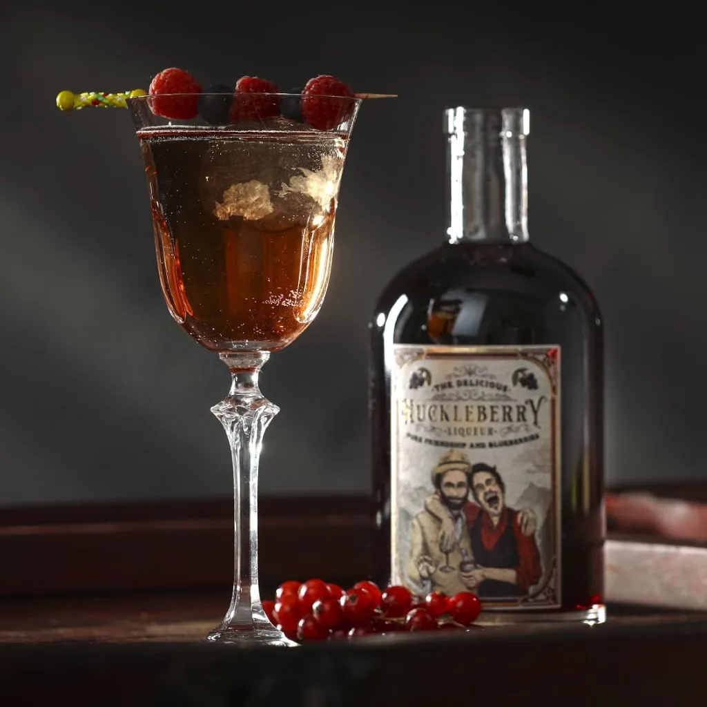 Huckleberry Gin Likör – Bild 5