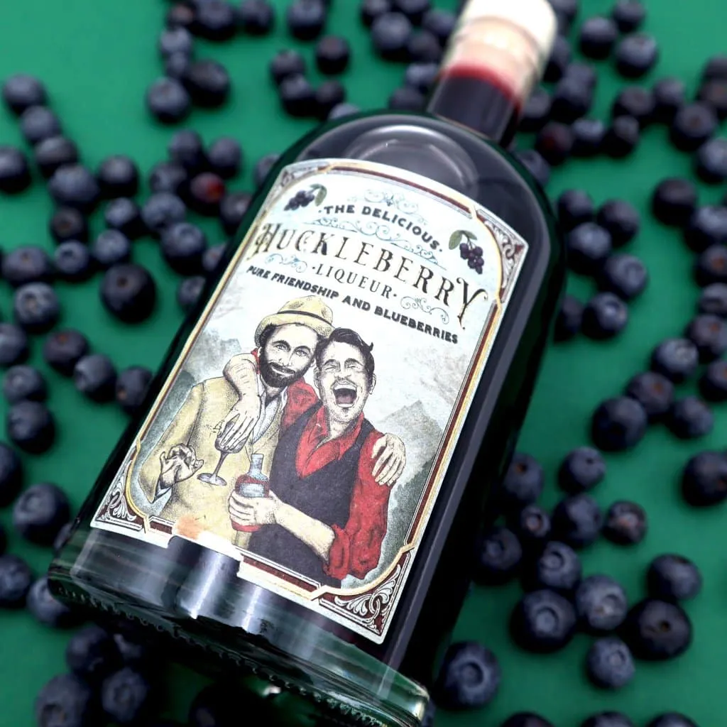 Huckleberry Gin Likör – Bild 4